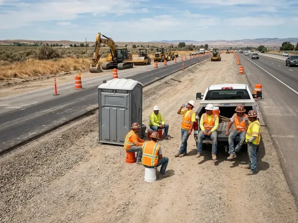 highway-road-construction-crew-007 — frequently asked questions, Porta Potty and Restroom Rentals in Rolling Fork, MS